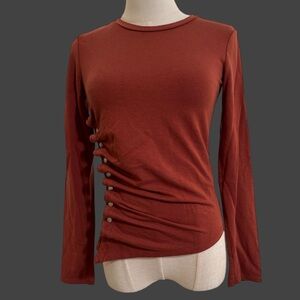 Stylish edgy long sleeve shirt